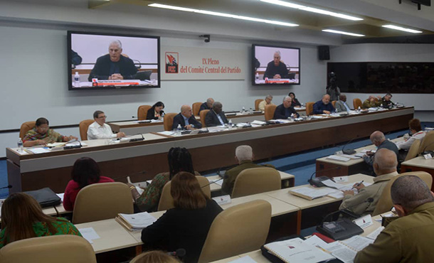 IX Pleno del Comité Central del Partido desarrolla su segunda jornada IX Pleno del Comité Central del Partido desarrolla su segunda jornada