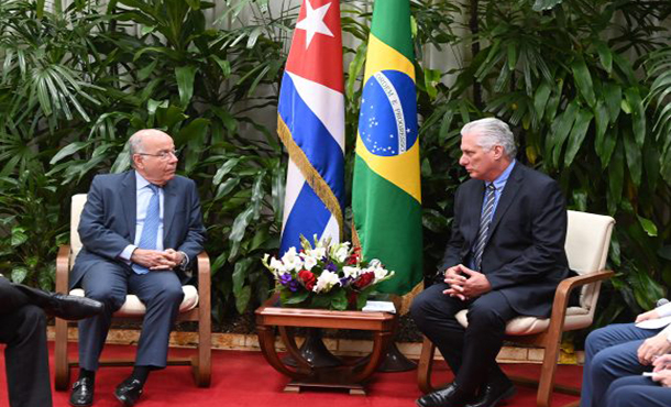 Cuba y Brasil apuestan por coordinar posiciones para proteger el medio ambiente Cuba y Brasil apuestan por coordinar posiciones para proteger el medio ambiente