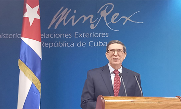 Canciller de Cuba: “La decisión más correcta sería levantar el bloqueo” Canciller de Cuba: “La decisión más correcta sería levantar el bloqueo”