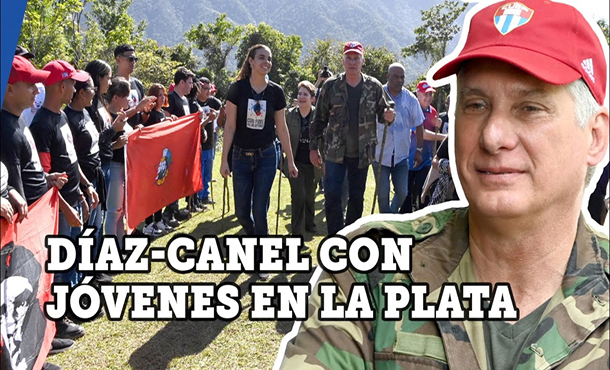 Desde La Presidencia: Díaz-Canel con los jóvenes en La Plata Desde La Presidencia: Díaz-Canel con los jóvenes en La Plata