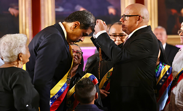 Asiste Díaz-Canel a juramentación del presidente Nicolás Maduro Asiste Díaz-Canel a juramentación del presidente Nicolás Maduro