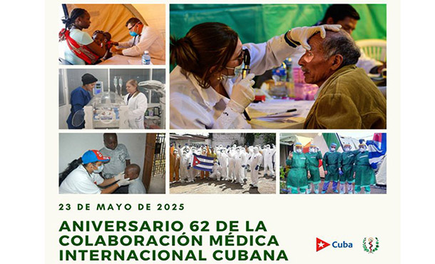 Conmemora Cuba 62 años de solidaridad médica Conmemora Cuba 62 años de solidaridad médica