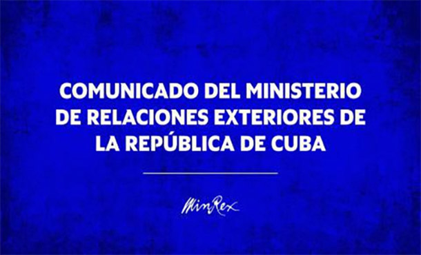 Convoca el MINREX a Encargado de Negocios de Estados Unidos por su conducta irrespetuosa Convoca el MINREX a Encargado de Negocios de Estados Unidos por su conducta irrespetuosa