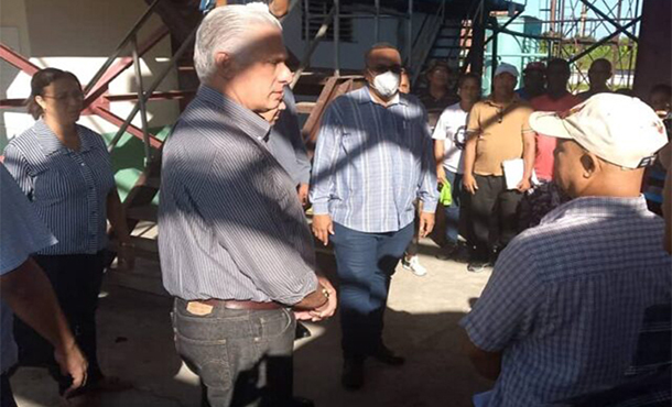 Díaz-Canel preside visita a Guantánamo Díaz-Canel preside visita a Guantánamo