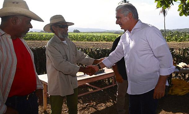 Visita Díaz-Canel territorios de la provincia de Holguín Visita Díaz-Canel territorios de la provincia de Holguín