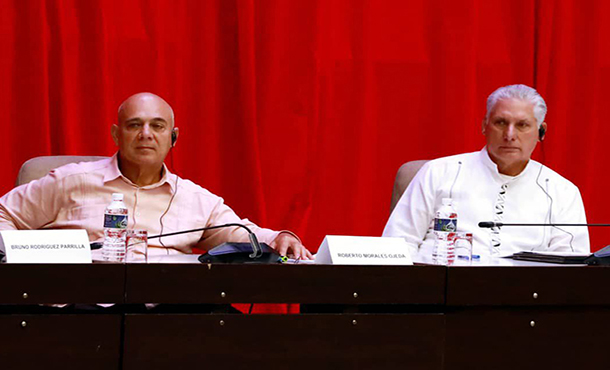 Asiste Díaz-Canel en esta capital a evento de Solidaridad con Cuba Asiste Díaz-Canel en esta capital a evento de Solidaridad con Cuba