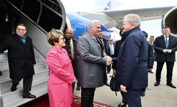 Díaz-Canel inicia visita a Rusia en conmemoración de la victoria sobre el fascismo Díaz-Canel inicia visita a Rusia en conmemoración de la victoria sobre el fascismo