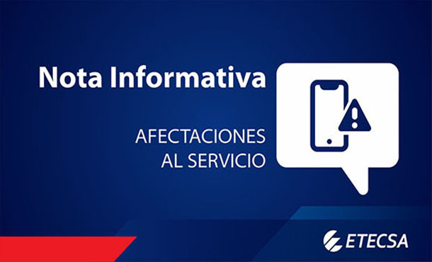 Anuncia ETECSA fallas en servicios de voz y datos en la red móvil Anuncia ETECSA fallas en servicios de voz y datos en la red móvil