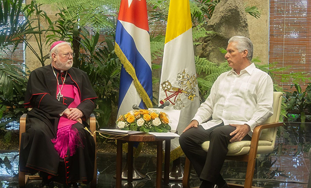 Cuba reitera voluntad de fortalecer diálogo con la Santa Sede