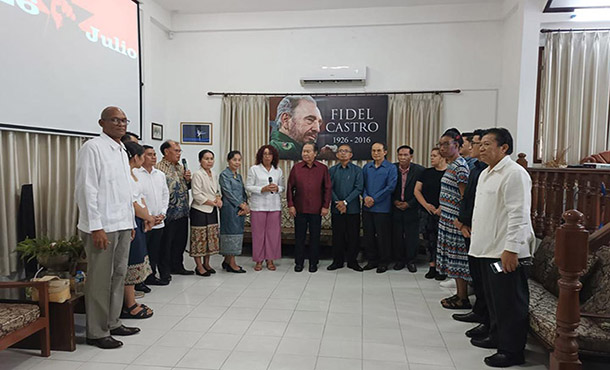 Destacan en Laos vigencia de brillante espíritu del Moncada Destacan en Laos vigencia de brillante espíritu del Moncada