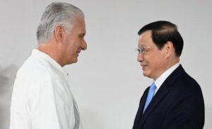 Díaz-Canel recibió a fiscal general de la República Popular China Díaz-Canel recibió a fiscal general de la República Popular China