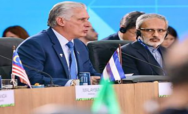 Inspira mucho el compromiso de los Brics con la construcción de un orden internacional más justo e inclusivo Inspira mucho el compromiso de los Brics con la construcción de un orden internacional más justo e inclusivo