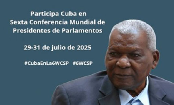 Participa Esteban Lazo en Sexta Conferencia Mundial de Presidentes de Parlamentos