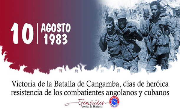 Cuba evoca la heroica Batalla de Cangamba