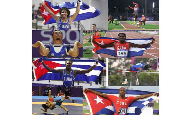 Díaz-Canel felicita a medallistas cubanos en Asunción 2025 Díaz-Canel felicita a medallistas cubanos en Asunción 2025