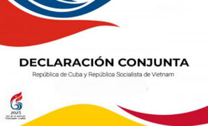Declaración Conjunta Cuba-Vietnam sobre el fortalecimiento de las relaciones bilaterales