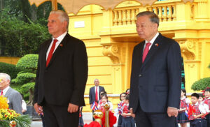 Destacó Díaz-Canel encuentro con Secretario General del PCV