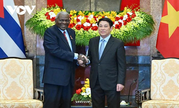 Sostiene Esteban Lazo conversaciones oficiales con autoridades vietnamitas Sostiene Esteban Lazo conversaciones oficiales con autoridades vietnamitas