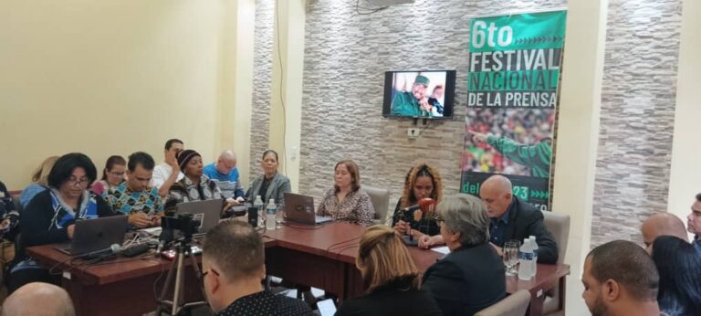 Inicia el 6to. Festival Nacional Virtual de la Prensa