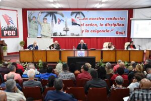 Sesionó el Pleno Extraordinario del Comité Provincial del Partido en Villa Clara