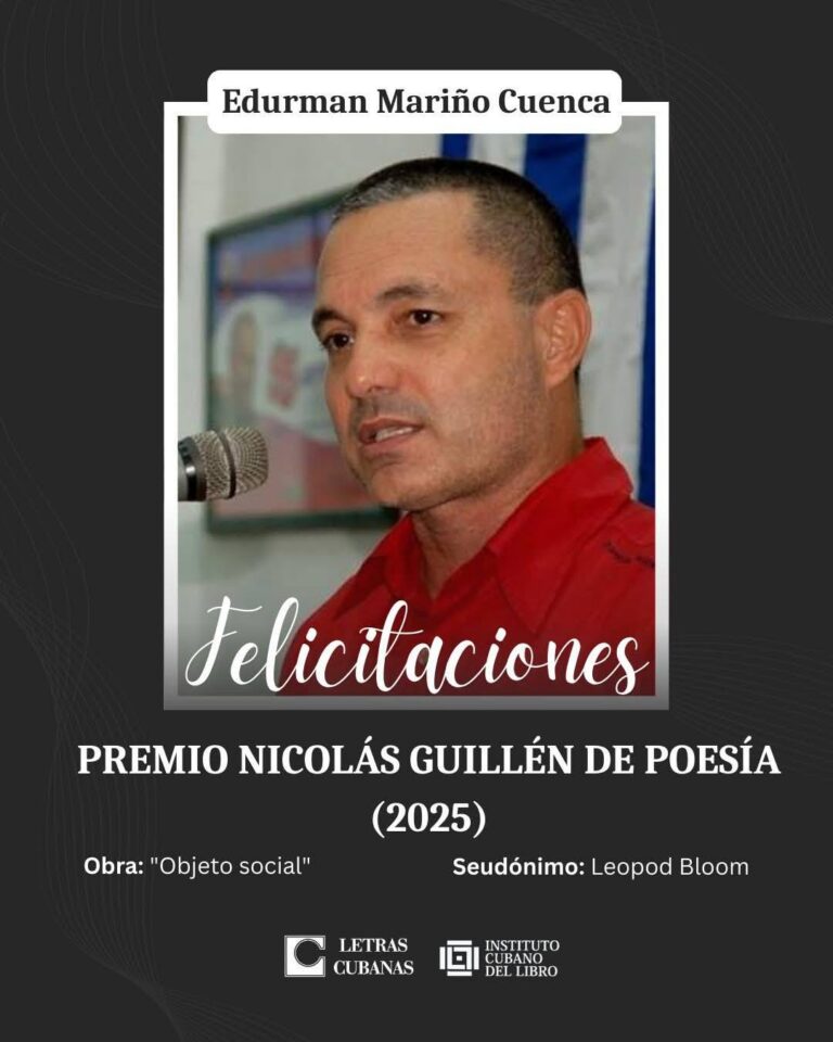 Letras Cubanas anuncia a los Premios Literarios 2025