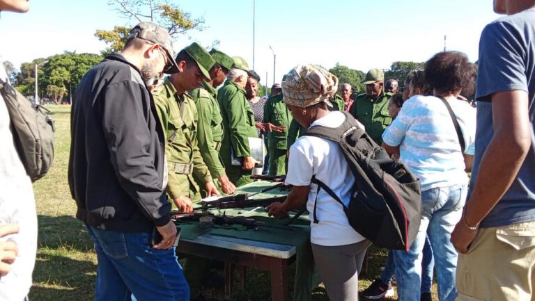 Celebró Marianao Ejercicio Defensivo Territorial