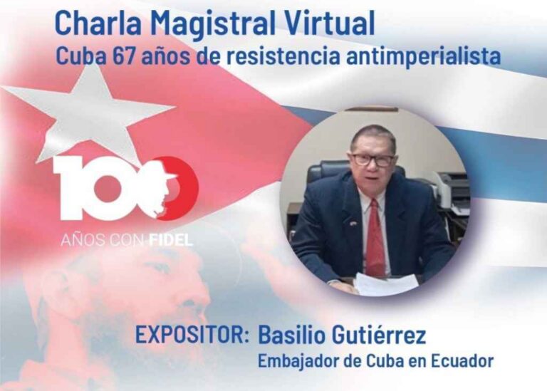 Embajador en Ecuador destaca que Cuba no es amenaza para Estados Unidos