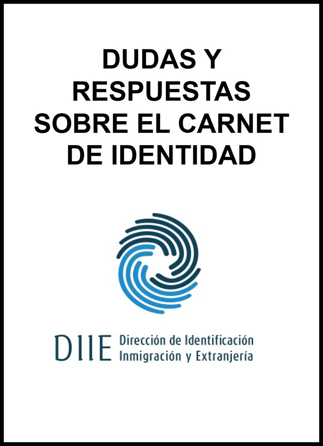 carné de identidad