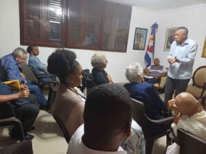 Cubanos en República Dominicana reafirman apoyo a su país y Gobierno