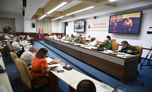 Pleno-PCC-Cuba